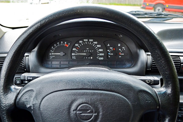 Opel Astra GLS Cockpit